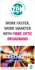 Work faster, work smarter, with Fibre Optic Broadband from Zen Internet. Fibre Optic Broadband - Up to 38Mbps downstream from �23/month ex VAT.. Buy it Now.